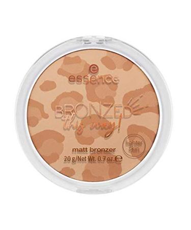 ESSENCE BRONZED THIS WAY! POLVOS BRONCEADORES MATE 01 CAT'CHING THE SUN 20 GR