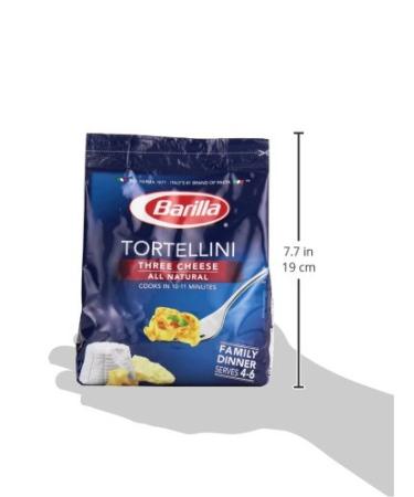 Barilla Collezione Three Cheese Tortellini Pasta - 12 Ounce Pack of 1 - Buy Online on GoSupps.com