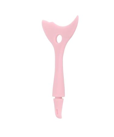 Silicone Winged Tip Detachable Aid Reusable Flexible Portable Washable for Cosmetic (Pink)