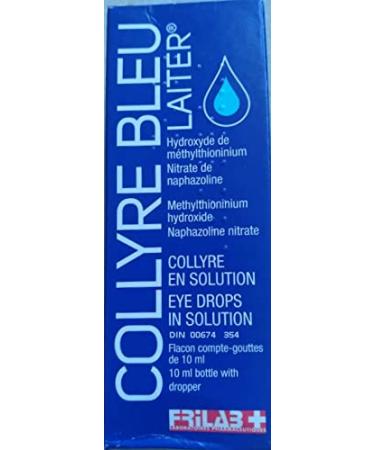 Original Laiter Collyre Bleu Eye Drops - 10ml | Fast & Reliable International Shipping for Eye Care - Buy Online on GoSupps.com