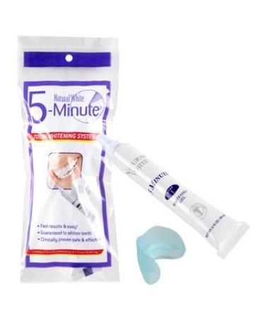 Teeth Whitening Kit-Natural White 5-Minute Teeth Whitening Kits-Fast Tooth Whitening System (Pack of 3) Guaranteed to Whiten Teeth Have White Teeth for The Holidays Stocking Stuffer Idea