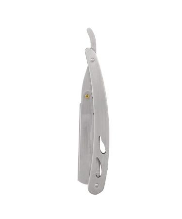 Navaja Barbero Men's Razor - Traditional Stainless Steel Shaving Tool Non-Slip Comfortable Foldable Design | Perfect for Haircuts - Buy Online on GoSupps.com