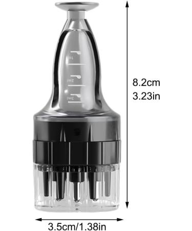 SYCOOVEN Scalp Applicator Comb - Hair Growth Oil Applicator & Massager for Scalp Treatment - Black - Buy Online on GoSupps.com