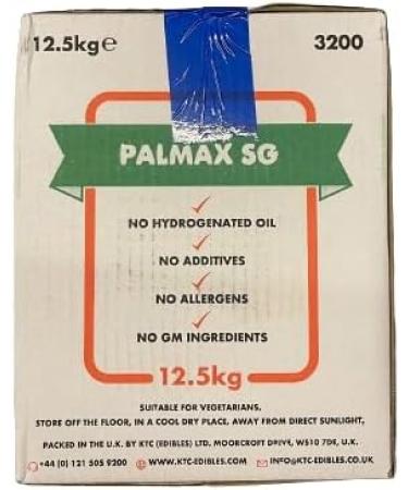 KTC Palmax SG Sustainable Palm Oil 12.5kg | Pure palm oil | derived from the flesh of the palm tree | oil is solid white fat | with smooth texture. Refined bleached Palm Oil - Buy Online on GoSupps.com