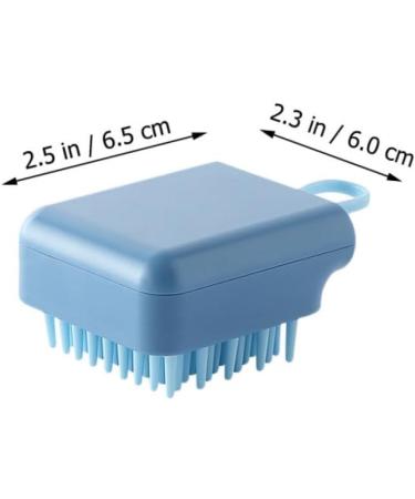 Kombiuda 4-Piece Silicone Scalp Massager & Body Scrubber - Gentle Hair Care & Exfoliating Shampoo Brush - Buy Online on GoSupps.com