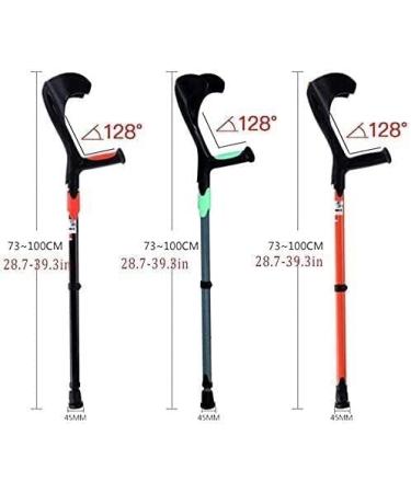 COKVBSKZ LRVTREC Forearm Crutches Adjustable Cane Forearm CrutchesPair (2 Units) of - Lightweight Arm Cuff Crutch - Adjustable Standard and Tall Adults Shock Absorber Lightweight Arm Crutch (Color - Buy Online on GoSupps.com
