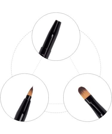 2 Pcs Retractable Lip Brush Makeup Brushes Double-Ended Lip Brush for Christmas Gifts Women Girls Travel and Daily Use - Buy Online on GoSupps.com