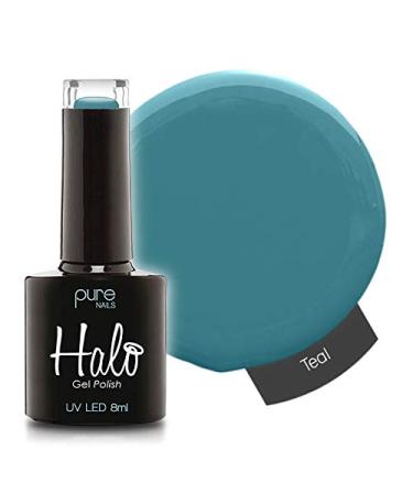 Halo Gel Polish *Full Range 8ml* **CHOOSE YOUR COLOUR(S)** (Teal N2854) Teal N2854 8 ml (Pack of 1)