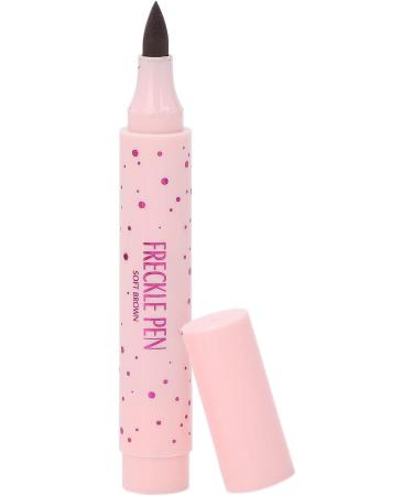 Pongnas Lifelike Freckles Makeup Pen Dot Spot Pen Fake Freckles Cosmetics Long Lasting Lightweight Portable 01Soft Brown - Buy Online on GoSupps.com