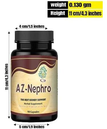 Nephro Supplement - 90 Tablets for Kidney & Urinary Tract Infections and Uric Acid Control - Buy Online on GoSupps.com