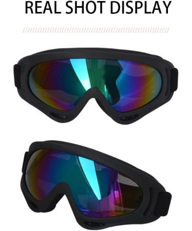 Jiamian Pet Sunglasses for Dogs - Waterproof UV Protection Adjustable Straps for Medium & Large Breeds - Anti-Fog & Windproof Black2 - Buy Online on GoSupps.com