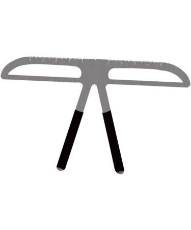 FOMIYES Three-point Positioning Design Ruler Eyebrow Drawing Tool Kits Brow Stencils Calipers Eyebrow Shape 1 count (Pack of 1) As Shown - Buy Online on GoSupps.com