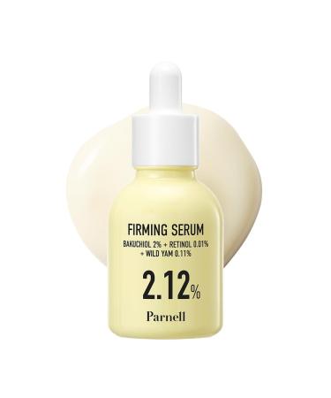 Parnell Bakuchiol & Friming Serum with Wild Yam 2.12% Concentrate (1.01 fl.oz) | Plant-Based Anti-Aging & Firming Treatment for Smoother Youthful Skin | K-Beauty