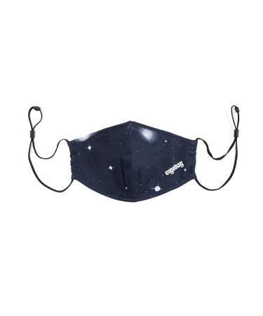 ergobag children's mouth nose mask - for girls and boys washable at 60 degrees KoB rnikus - Blue