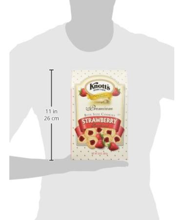 Knott's Berry Farm Premium Strawberry Shortbread Cookies - 20 oz Gift Box - Buy Online on GoSupps.com