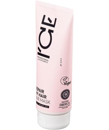 Nature Siberia ICE Professional by Natura Siberica Repair My Hair Mask intensive repairing hair mask for damaged hair with Siberian cedar and PRO keratin 200 ml Multicoloured 200 ml 1er Pack - Buy Online on GoSupps.com