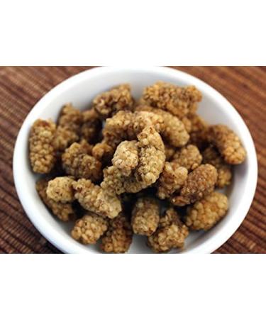 Organic Sun Dried White Mulberries 2kg by Virgolden Organic - Buy Online on GoSupps.com