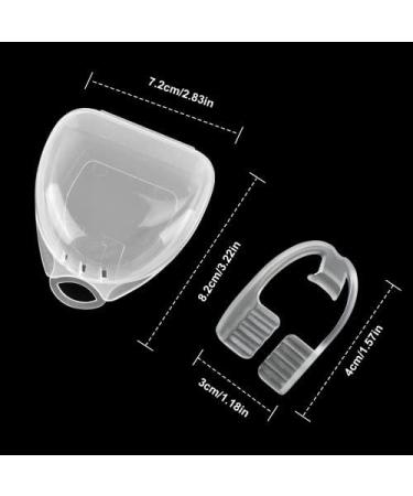 Dokpav 2 PCS Mouth Guard for Teeth Grinding Dental Night Protectors Mouth Guard Night Guard Teeth Grinding with Independent Storage Box for Adults Teeth Grinding Bruxism and Teeth Clenching - Buy Online on GoSupps.com