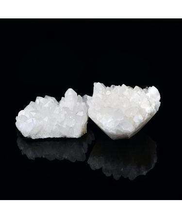 Crystal Rough Natural Raw Clean Quartz White Crystal Cluster Ornaments Specimen Home Decoration Raw Crystals (Size : 350-450g) - Buy Online on GoSupps.com