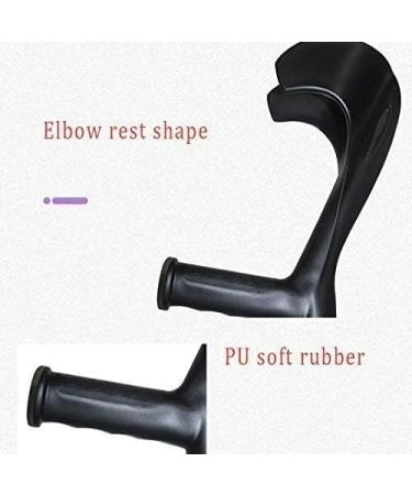 Forearm Crutches Adjustable Cane Forearm Crutches - Lightweight Arm Cuff Crutch - Adjustable Heavy Duty for Standard and Tall Adults - Comfortable Lightweight Arm Crutch Journey - Buy Online on GoSupps.com