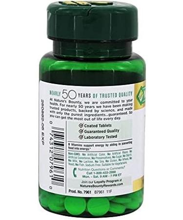 Nature's Bounty Biotin 1000 mcg Vitamin Supplement for Metabolism, Hair, Skin, Nails - 100 Tablets - Buy Online on GoSupps.com