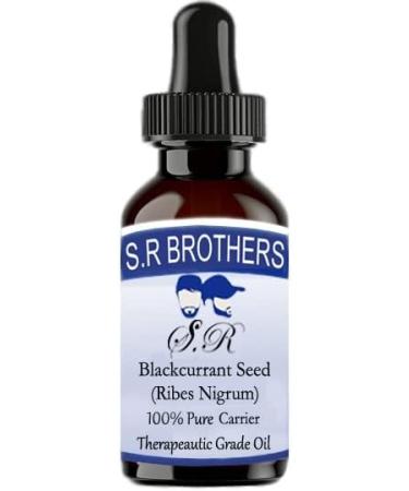 Buy SR Brothers Blackcurrant Seed Oil - Pure & Natural Therapeutic Carrier Oil 100ml | International Shipping Available - Buy Online on GoSupps.com