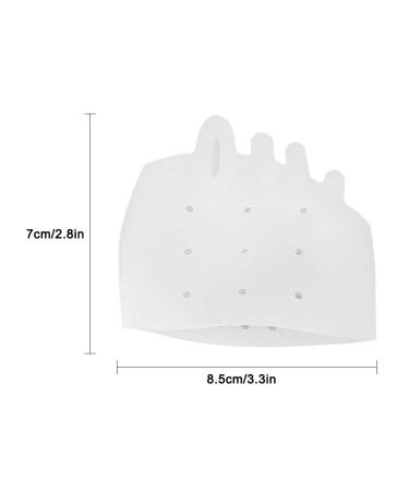 Silicone Foot Separator 1 Pair - Orthopedic Bunion Braces for Toe and Finger Alignment - Pedicure and Manicure Tool for Day and Night Use - Buy Online on GoSupps.com