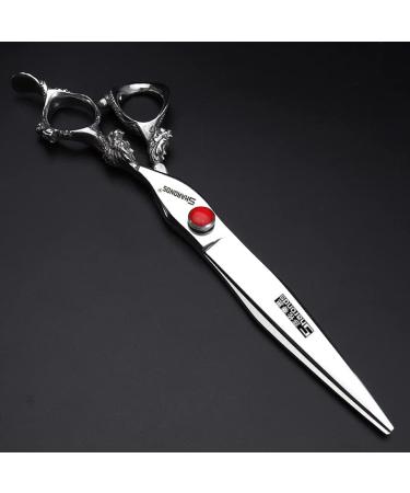Roll Over Image to Zoom in Professional Hairdressing Scissors 7/7.5/8 Inch Hairdressing Scissors Gold and Black Gold Dragon Scissors (8-inch Flat Shear) - Buy Online on GoSupps.com