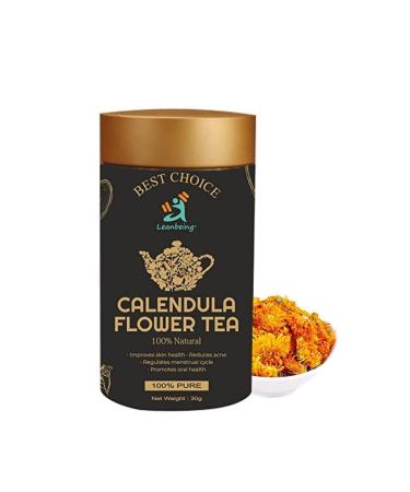 DKM Leanbeing- Calendula Flower Tea 30g for Healthy Skin | Reduces Acne | Supports Oral Health