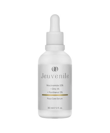 Jeuvenile Face Care Niacinamide Acid Serum Restores Balance Vitamin B3 skincare Radiant complexion Paraben-free for All Skin Types 30ml