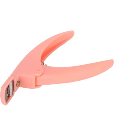 Ghzste Acrylic Nail Clipper Professional Stainless Steel Nail Tip Cutter False Nail Trimmer Manicure Tool (Pink) - Buy Online on GoSupps.com