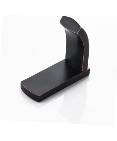 Cabilock Clothes Rack 3pcs Hangers Heavy Duty Towel Hooks Bathroom Accessories Coat Hanger Office Wall-Mounted Bathrobe Clothes Hanger mediumx3pcs Blackx3pcs - Buy Online on GoSupps.com