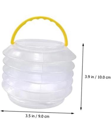 piuryue 5 Pack Folding Pencil Holder Bath Tub Cleaner Beach Water Pail Kit Bucket Paint Brush Wash Bucket Set - Buy Online on GoSupps.com