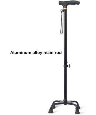Crutches Aluminum LED Light Cane Four Corner Grips Elderly Walker 10 Height Adjustable Lightweight Durable Crutches It's so Kind of You Safehappy - Buy Online on GoSupps.com