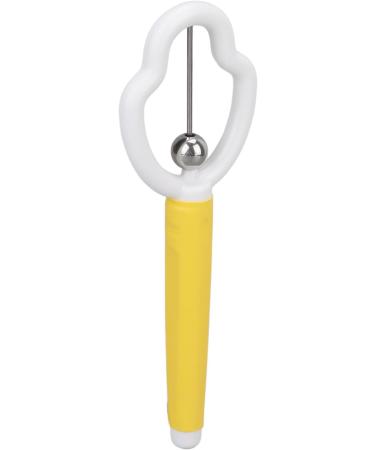 Verdant Touch Tongue Tip Training Tool - Professional Stainless Steel Exerciser for Oral Muscle Training in Yellow - International Shipping Available - Buy Online on GoSupps.com