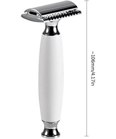 Frcolor Stainless Steel Double Edge Razor Blades - 2 Pack Hand Razor for Men | Open Butterfly Design for Precision Shaving - Buy Online on GoSupps.com