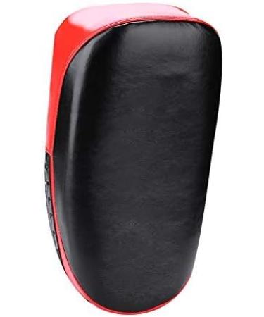 Kickboxing Training Pads | Martial Arts Hand Pads for Men and Women | Boxing Kick Shield in Black & Red - Buy Online on GoSupps.com