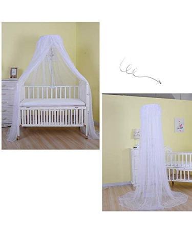 Baby Toddler Bed Dome Cots White Mosquito Netting - Palace-Style Crib Bedding Set - Buy Online on GoSupps.com
