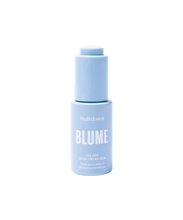 Blume Meltdown Acne Oil - Acne Treatment for Face - Facial Oil with Black Cumin + Blue Tansy + Rosehip Oil - Skin Care for Acne Prone Skin with Blue Tansy (1oz)