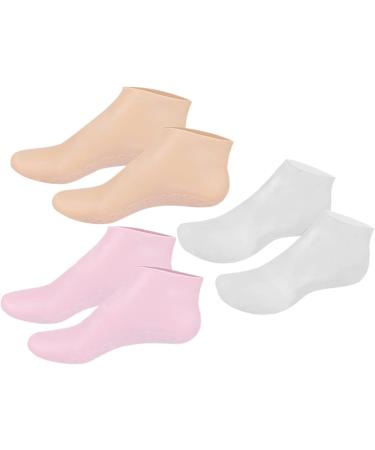 Healeved 6 Pairs Moisturizing Socks Foot Care Moisturizing Lotion Non Socks Foot Lotion Aloe Socks for Women Moisturizing Moisture Socks for Dry Feet Overnight Foot Mask Heel Sebs - Buy Online on GoSupps.com