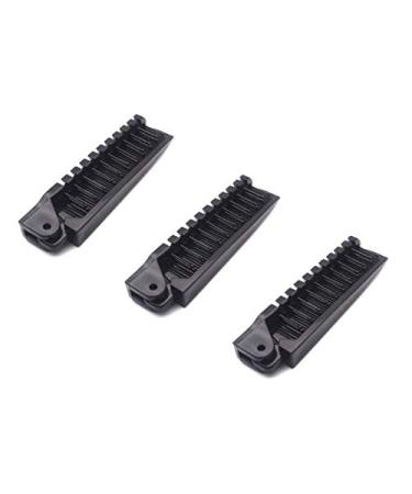 Aeyistry 3 Pcs Portable Travel Hair Comb Brush Foldable Massage Hair Comb Anti-static Hairdressing Tools Set(Black) - Buy Online on GoSupps.com