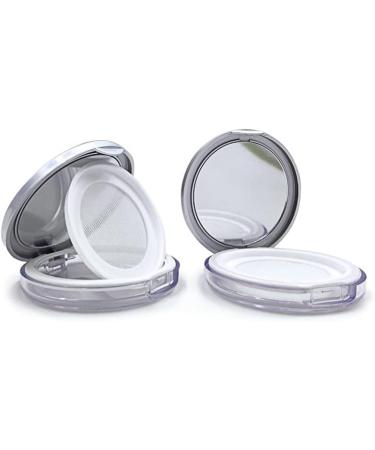 SHERCHPRY 2pcs Powder Box Powder Puffs for Face Powder Loose Powder Containers Loose Powder Mirror Case Miss - Buy Online on GoSupps.com