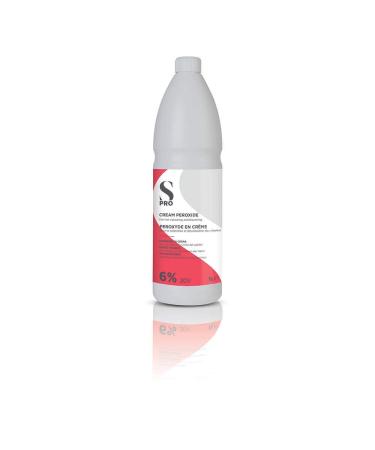 S-PRO Cream Peroxide 6%/20V 1L (Salon Services) Ivory Ivory 1 l (Pack of 1)