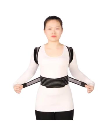 DFHBFG Thin Adult Back Correction Belt Shoulder Hunchback Correction(Size:S Code) S code D
