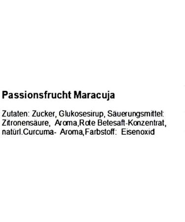  pin24shop 50g. Maracuja passion fruit a candy with the fruity taste of maracuja. - Buy Online on GoSupps.com