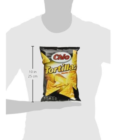 Chio Tortilla Chips Nacho Cheese - Pack of 10 (10 x 125g) | Crunchy Snack for International Shipping - Buy Online on GoSupps.com