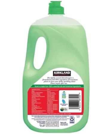 Kirkland Signature Ultra Shine Plant-Based Dish Soap 90 oz | Eco-Friendly Dishwashing Liquid - Buy Online on GoSupps.com