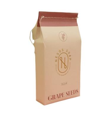 Nesos Extra Virgin Olive Oil Soap with Grape Seeds - Natural Skin Care Hydrating & Nourishing Handmade Luxury Soap for All Skin Types - Buy Online on GoSupps.com