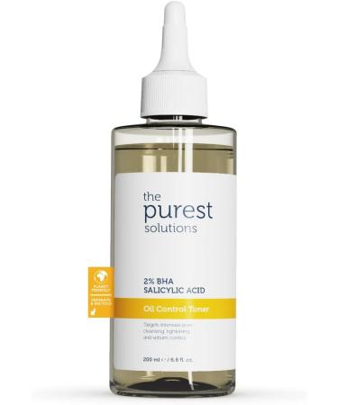 Purest Solutions Fat-Controlling Facial Water - 2% BHA Salicylic Acid for Acne-Prone Skin | Targeted Blackhead Treatment 200ml - Buy Online on GoSupps.com