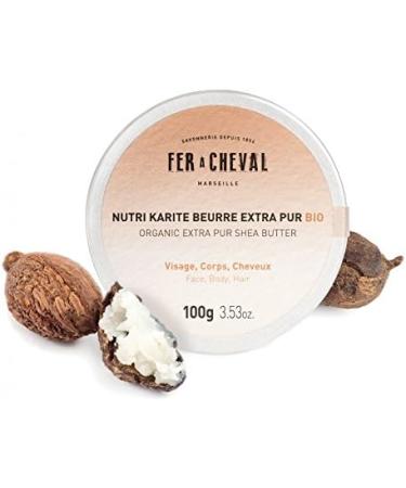 Savonnerie Fer a Cheval Horseshoe Nutri sheaboter 100 organic 100 g - Buy Online on GoSupps.com